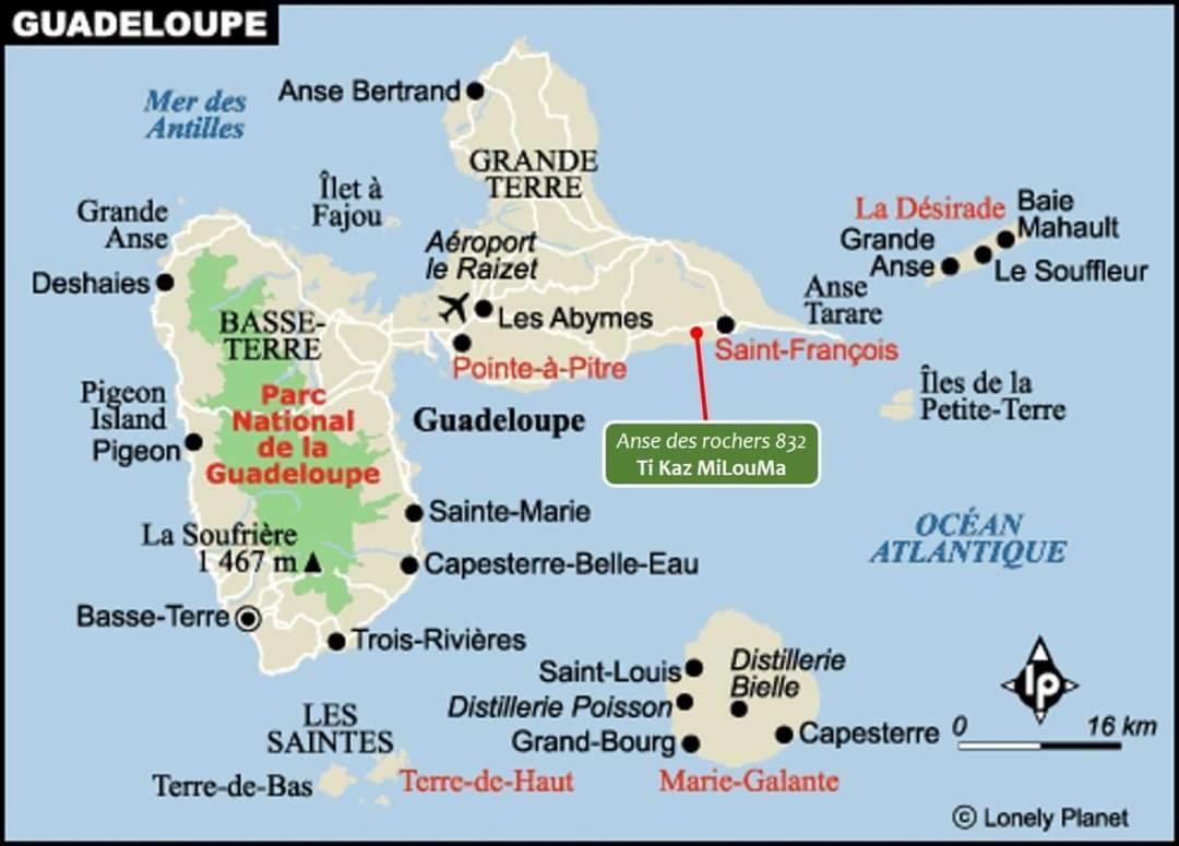 Anse Des Rochers - Ti Kaz Milouma Saint-Francois  Exteriör bild